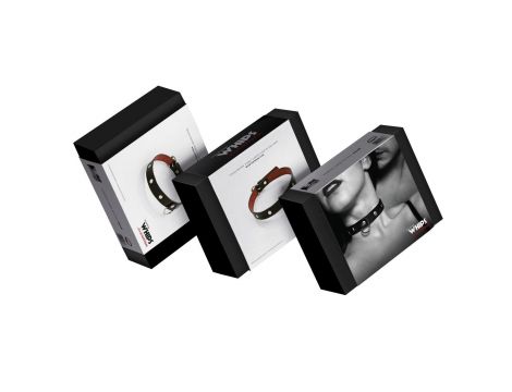Obroża damska Whips Collection skórzana cienka 2 cm regulowana - 5