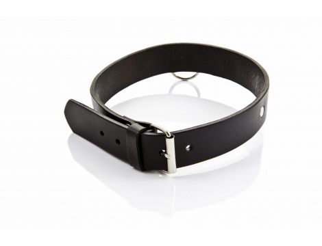 Obroża męska wąska Whips Collection skórzana 3 cm - 2