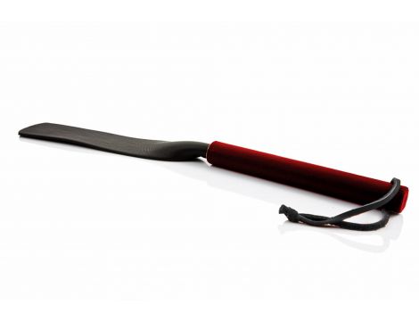 Pejcz skórzany Whips Collection czerwony 44 cm - 2