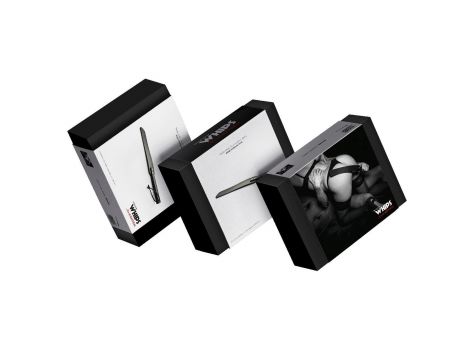 Pejcz packa skórzana XL hard Whips 44 cm - 3