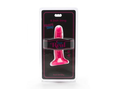 Dildo realistyczne Happy Dicks ToyJoy różowe 15 cm - 2