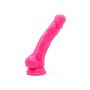 Dildo realistyczne ToyJoy z jądrami różowe 19 cm - 2