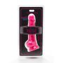 Dildo realistyczne ToyJoy z jądrami różowe 19 cm - 3