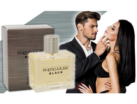 Woda perfumowana z feromonami PHERO MUSK BLACK Aurora 100 ml - 2