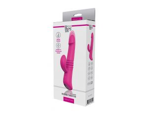 Silikonowy wibrator króliczek ogrzewający Dream Toys magenta USB