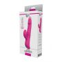Silikonowy wibrator króliczek ogrzewający Dream Toys magenta USB - 5