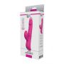 Silikonowy wibrator króliczek ogrzewający Dream Toys magenta USB - 2