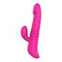Silikonowy wibrator króliczek ogrzewający Dream Toys magenta USB - 6