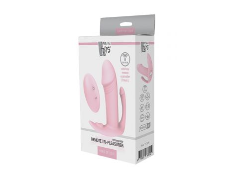 Wibrujący korek analny Vibes of Love z pilotem różowy - 4