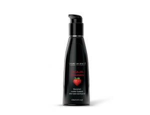 Lubrykant smakowy Wicked Aqua truskawkowy 120 ml