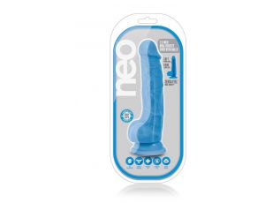 Dildo realistyczne NEO Blush z jądrami 19 cm PVC