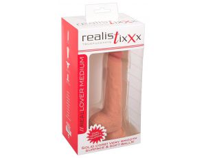 Dildo realistyczne silikonowe Realistixxx Real Lover Medium 21,7 cm