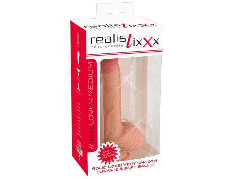 Dildo realistyczne silikonowe Realistixxx Real Lover Medium 21,7 cm - 2