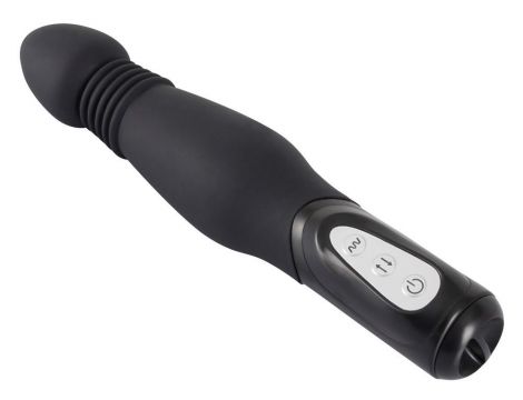 Wibrator analny wstrząsowy You2Toys czarny silikonowy 23,5 cm - 9
