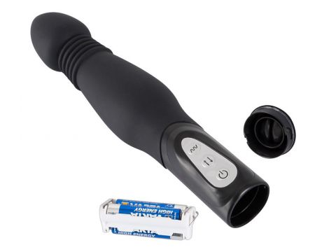 Wibrator analny wstrząsowy You2Toys czarny silikonowy 23,5 cm - 13