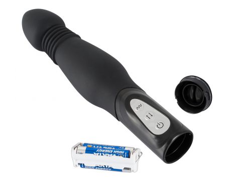 Wibrator analny wstrząsowy You2Toys czarny silikonowy 23,5 cm - 12