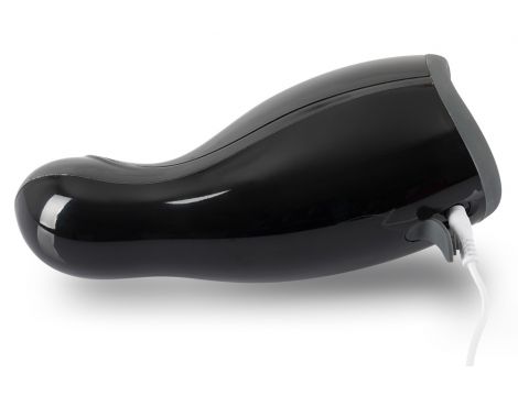 Masturbator Rebel z 3 funkcjami wibracji i ogrzewania 20 cm USB - 11