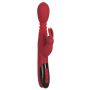 Wibrator króliczek You2Toys silikonowy czerwony rozgrzewający 26,5 cm USB - 4