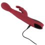 Wibrator króliczek You2Toys silikonowy czerwony rozgrzewający 26,5 cm USB - 14