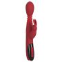 Wibrator króliczek You2Toys silikonowy czerwony rozgrzewający 26,5 cm USB - 5