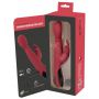 Wibrator króliczek You2Toys silikonowy czerwony rozgrzewający 26,5 cm USB - 15
