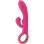 Wibrator króliczek Toyz4lovers silikonowy różowy USB 19 cm - 2
