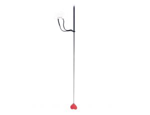 Szpicruta ze skórzanym sercem Fetish B Series 70 cm