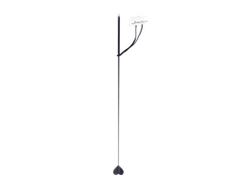 Szpicruta ze skórzanym sercem Fetish B Series 70 cm - 2