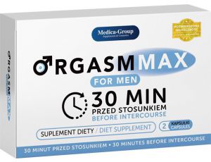 Kapsułki Orgasm Max for Men Medica 2 sztuki