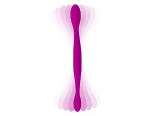 Wibrator podwójny Infinity ToyJoy silikonowy różowy USB 37 cm