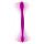 Wibrator podwójny Infinity ToyJoy silikonowy różowy USB 37 cm