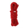 Lina bondage Blaze Deluxe super miękka jedwabista czerwona 5m Dream Toys - 5