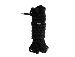 Miękka lina bondage deluxe Dream Toys Blaze czarna 10m