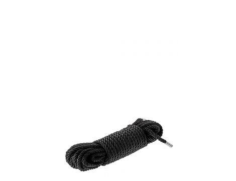 Miękka lina bondage deluxe Dream Toys Blaze czarna 10m - 7