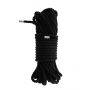 Miękka lina bondage deluxe Dream Toys Blaze czarna 10m - 2