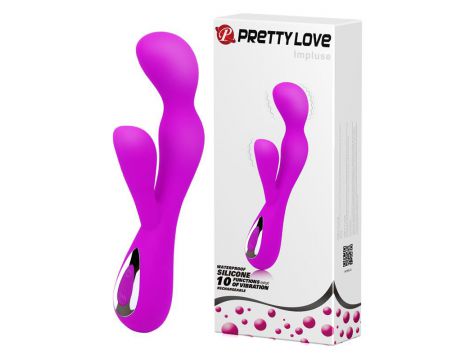 Wibrator punktu G Pretty Love silikonowy USB 19,5 cm