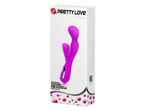 Wibrator punktu G Pretty Love silikonowy USB 19,5 cm - 11