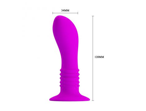 Masażer prostaty wibrujący Pretty Love silikonowy 12 cm 10 funkcji - 6