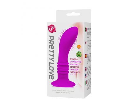 Masażer prostaty wibrujący Pretty Love silikonowy 12 cm 10 funkcji - 9