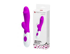 Wibrator punktu G Pretty Love Snappy silikonowy 30 trybów 20 cm