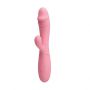Wibrator punktu G ze stymulatorem Pretty Love Snappy różowy USB 30 trybów - 3