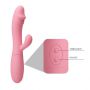 Wibrator punktu G ze stymulatorem Pretty Love Snappy różowy USB 30 trybów - 7