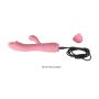 Wibrator punktu G ze stymulatorem Pretty Love Snappy różowy USB 30 trybów - 8