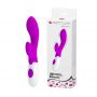 Wibrator punktu G Pretty Love Brighty silikonowy burgundowy 20 cm 30 trybów - 2