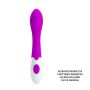 Wibrator punktu G Pretty Love Brighty silikonowy burgundowy 20 cm 30 trybów - 4