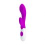 Wibrator punktu G Pretty Love Brighty silikonowy burgundowy 20 cm 30 trybów - 6