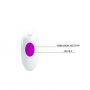 Wibrator punktu G Pretty Love Brighty silikonowy burgundowy 20 cm 30 trybów - 13