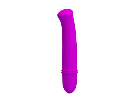 Mini wibrator silikonowy Pretty Love Antony zakrzywiony 11 cm - 2