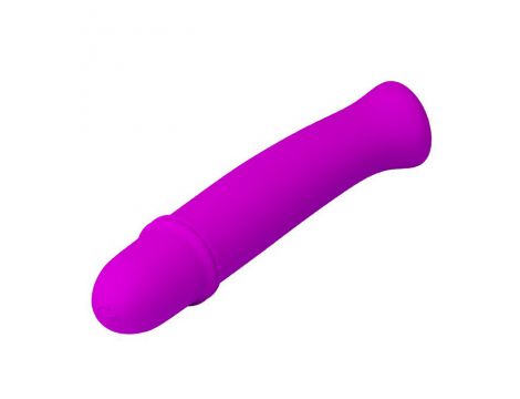 Mini wibrator silikonowy Pretty Love Antony zakrzywiony 11 cm - 3