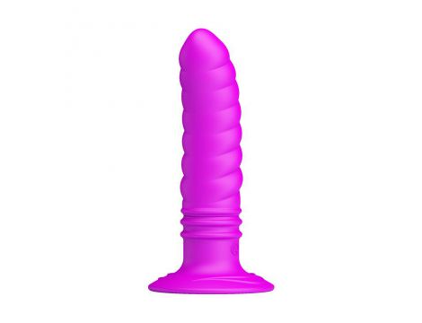 Wibrujący korek analny Pretty Love Twist z przyssawką 10 trybów - 2